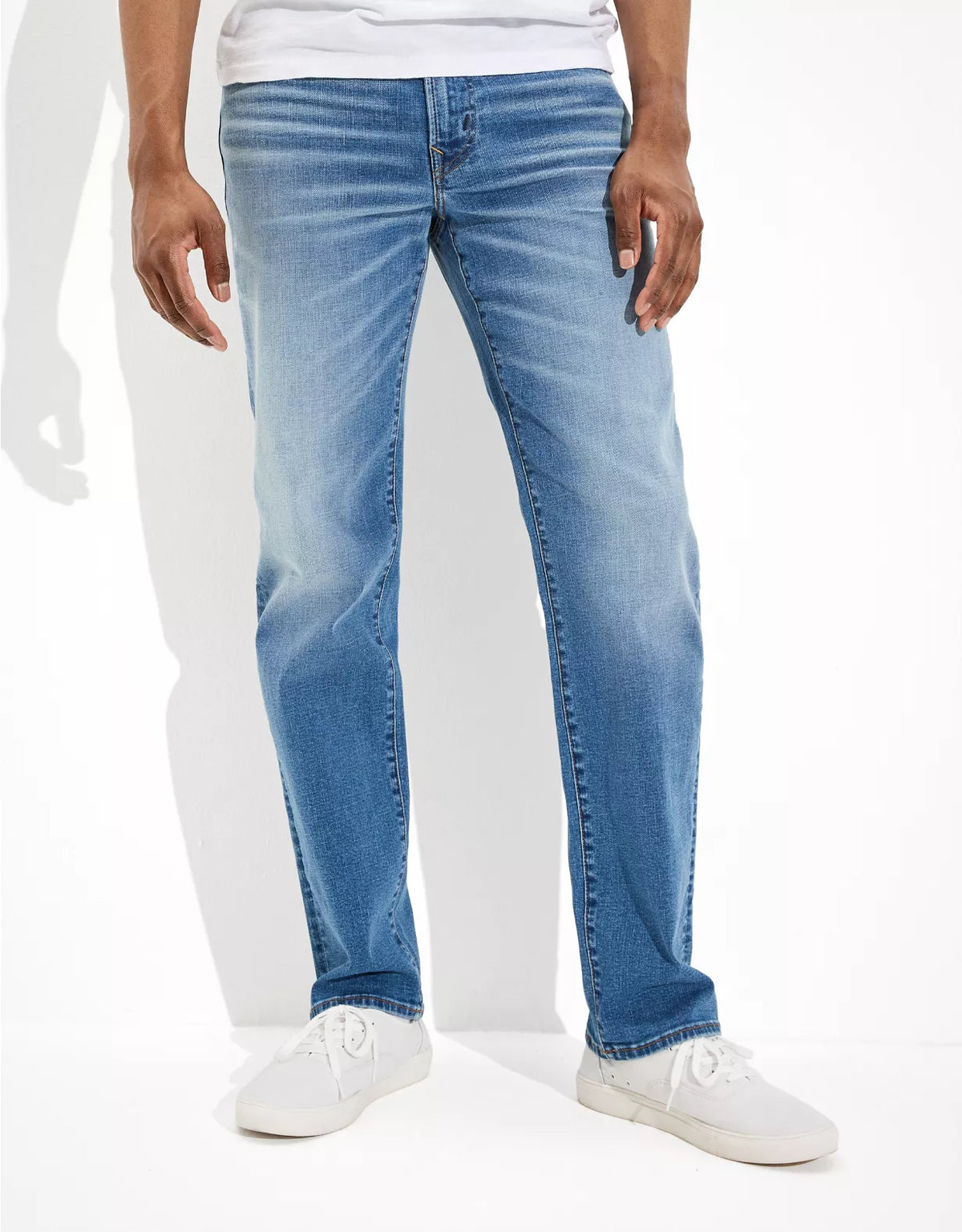 Original Straight Jeans For Men - Stylish Men's Jeans - Available In Light Blue - AceCart