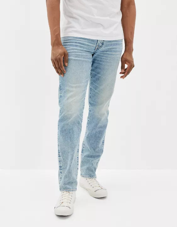 Original Straight Stretchable Jeans For Men - Stylish Men's Jeans - Available In Blue - AceCart