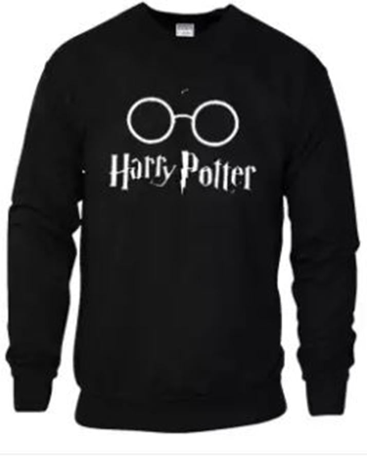 Black Sweat Shirt Harry Potter Sweat Shirt For Mens Unisex