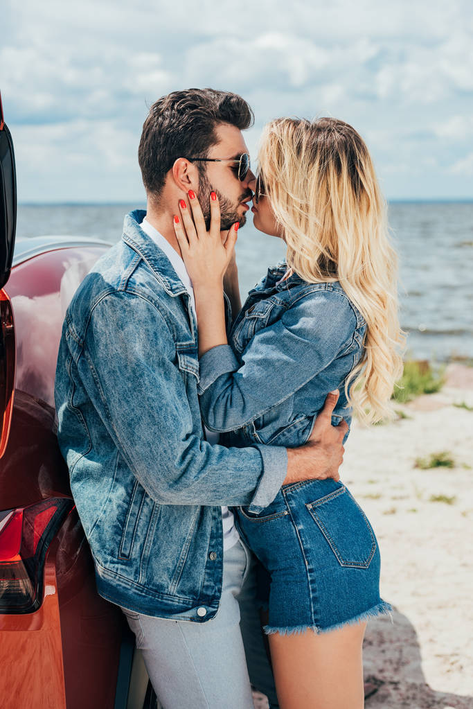 Couple Denim Jacket Blue