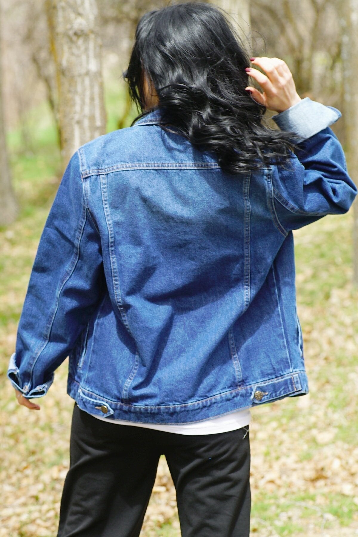 Couple Denim Jacket Blue