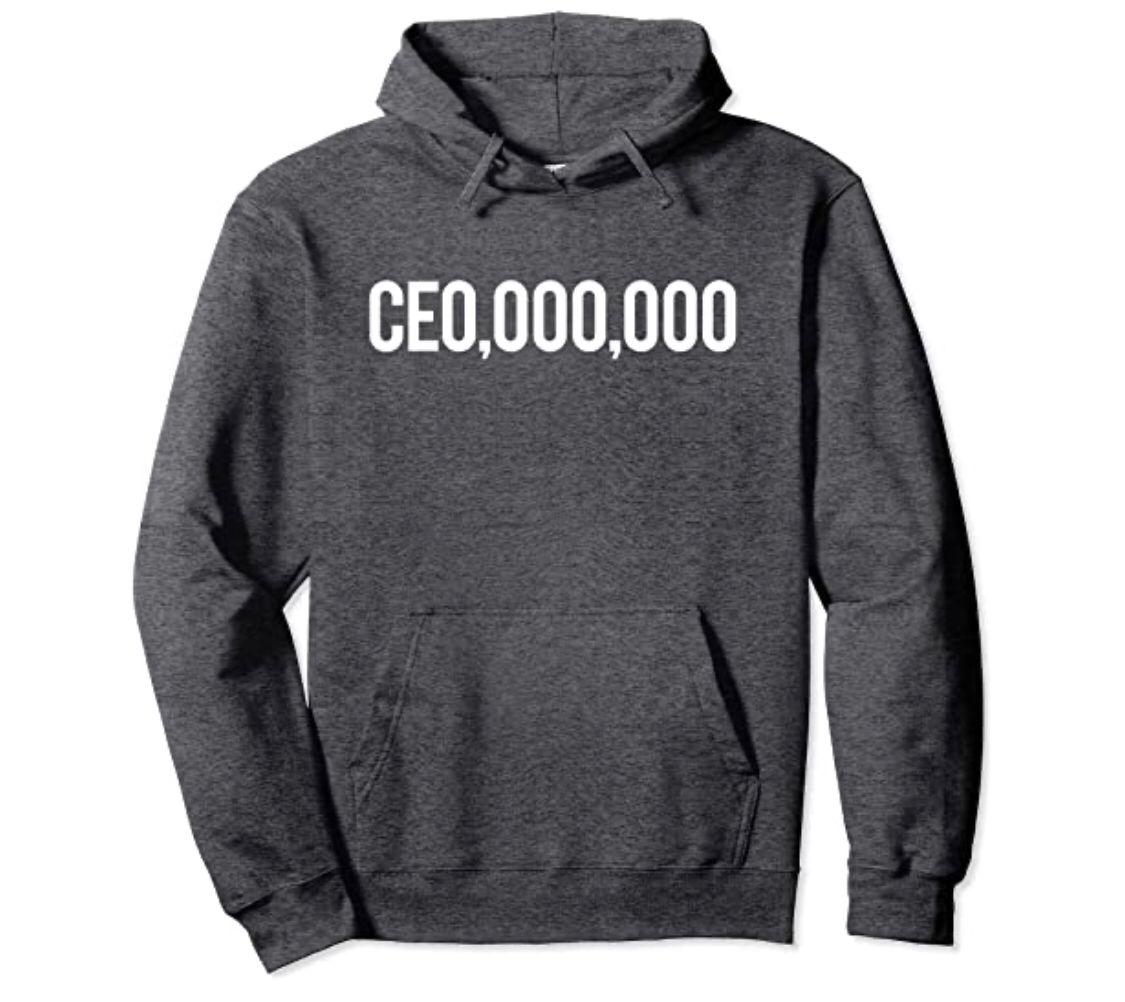 Ceo,ooo,ooo Printed Fleece Full Sleeves Pull Over Hoodie