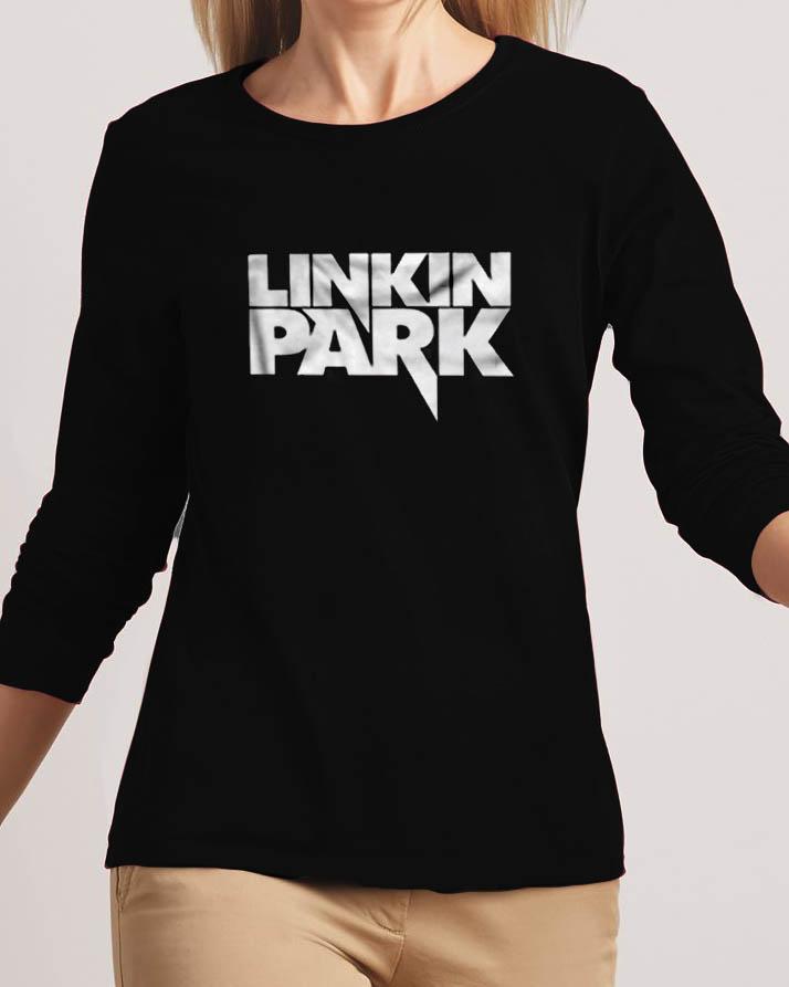 Linkin Park New Fashion Black High Printed Design High Quality T-shirt - Front View - AceCart