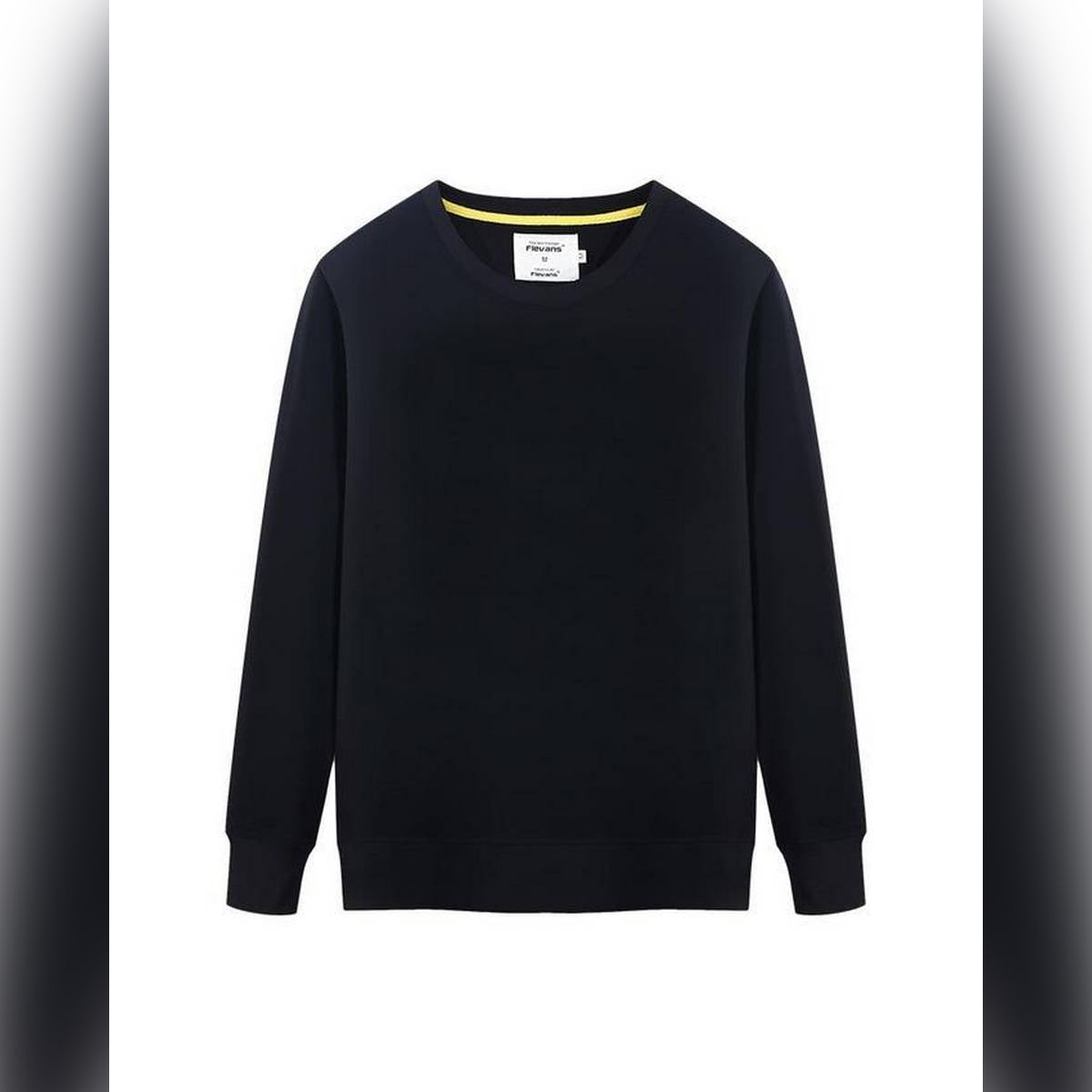 Black Winter Sweatshirt For Men