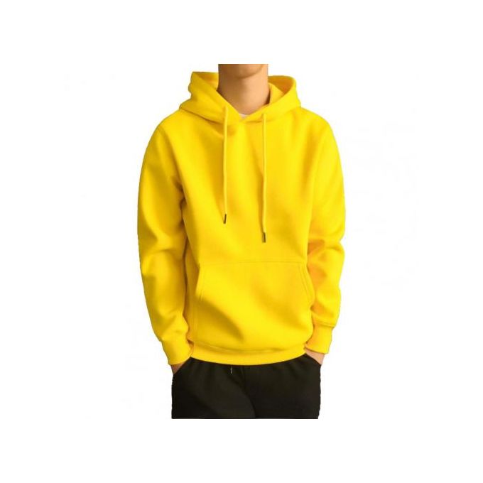 Hoodie Trendy Stylish PLAIN kangroo hoodie For Men N Boys pocket drawstring casual