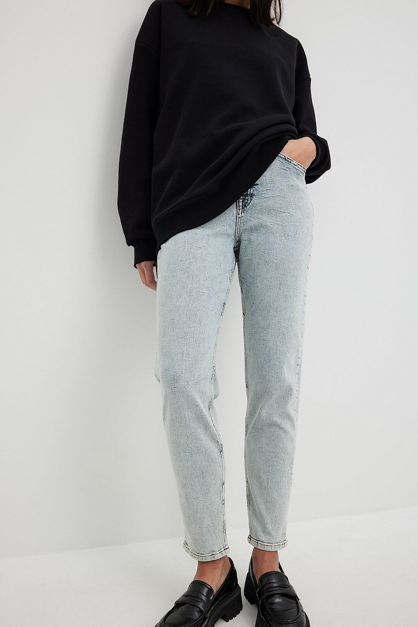 Organic Mom Jeans For Womens