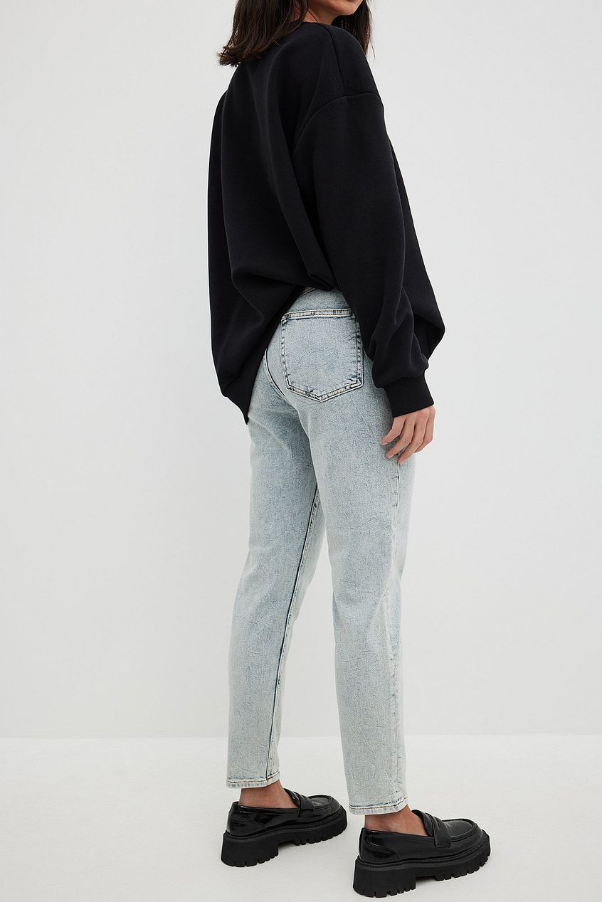 Organic Mom Jeans For Womens