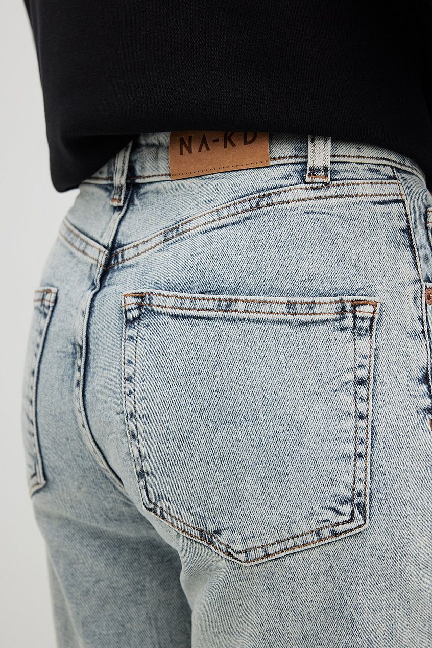 Organic Mom Jeans For Womens