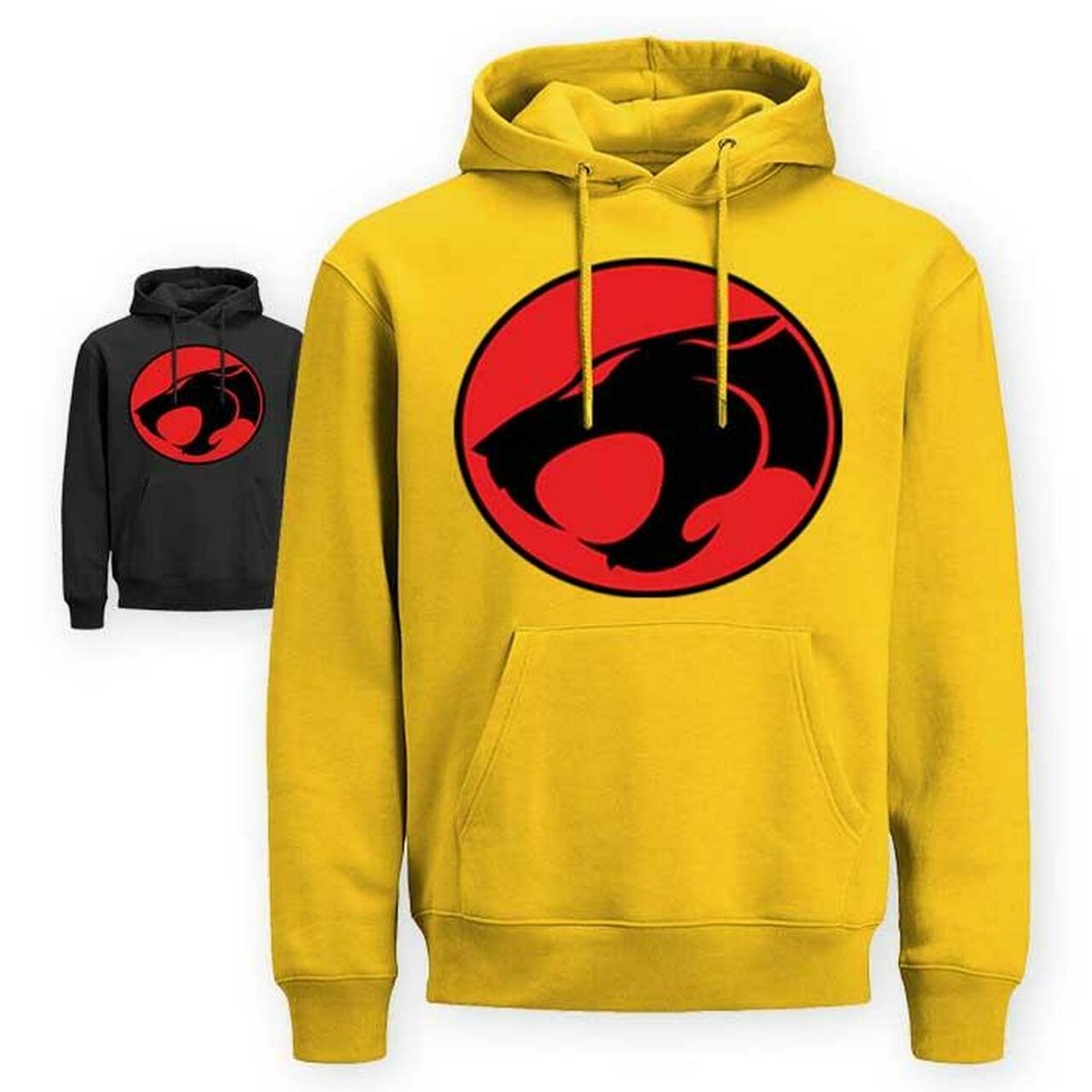 Thundercats Printed Fleece Full Sleeves Pull Over Hoodie