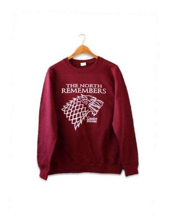 Maroon Games Of Thrones Printed Sweat Shirt For womens - AceCart Warm Hooded Sweatshirt in Maroon