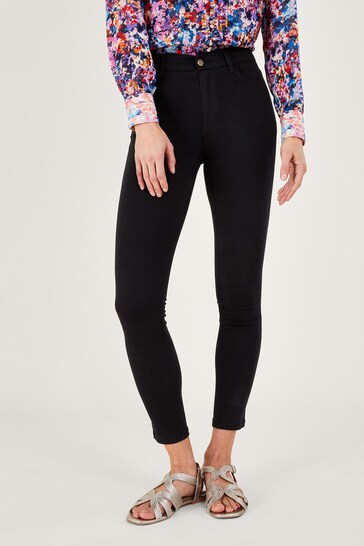 Monsoon Skinny Black Jeans - Stylish Women's Jeggings - Available In Black