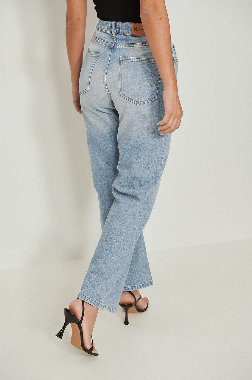 Highwaist Relaxed Jeans For Womens