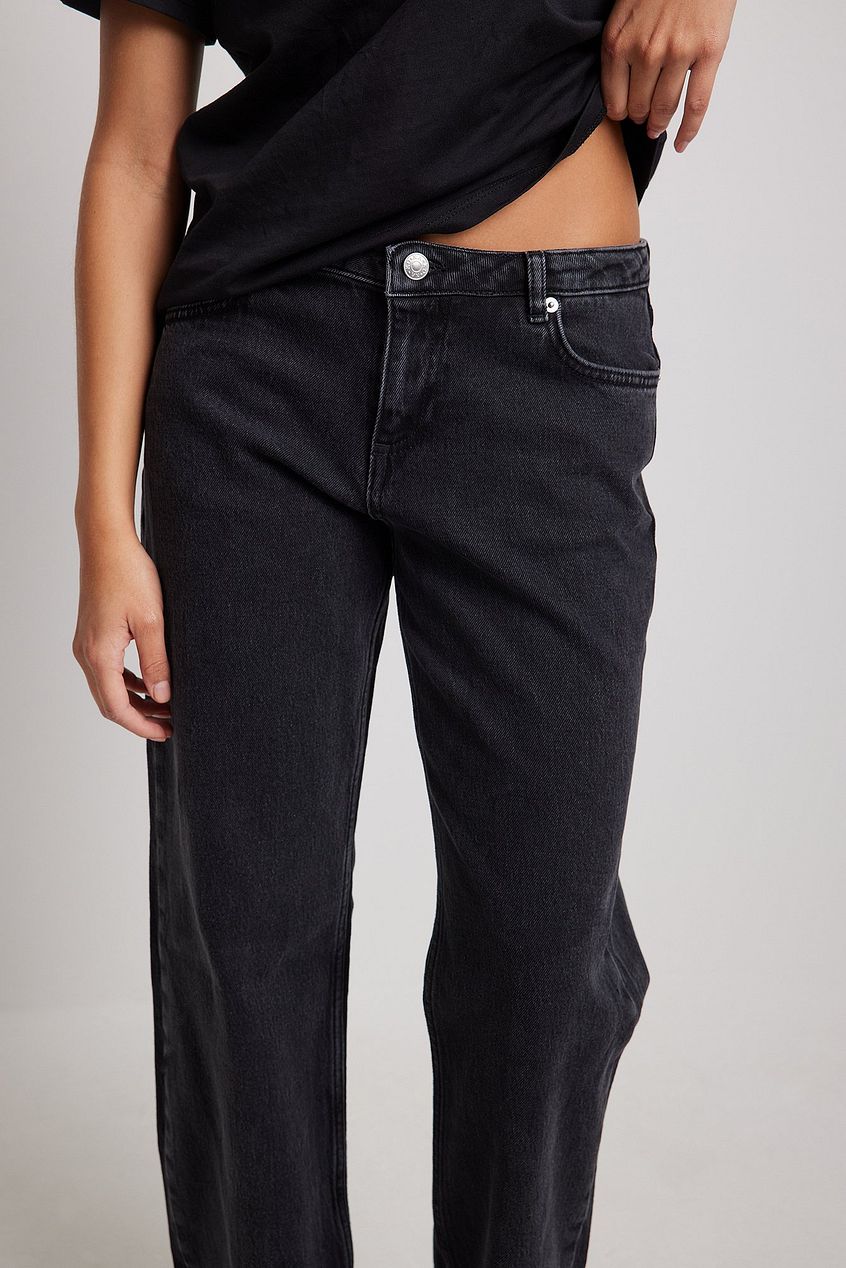 Wide Leg High Waisted Denim For Womens